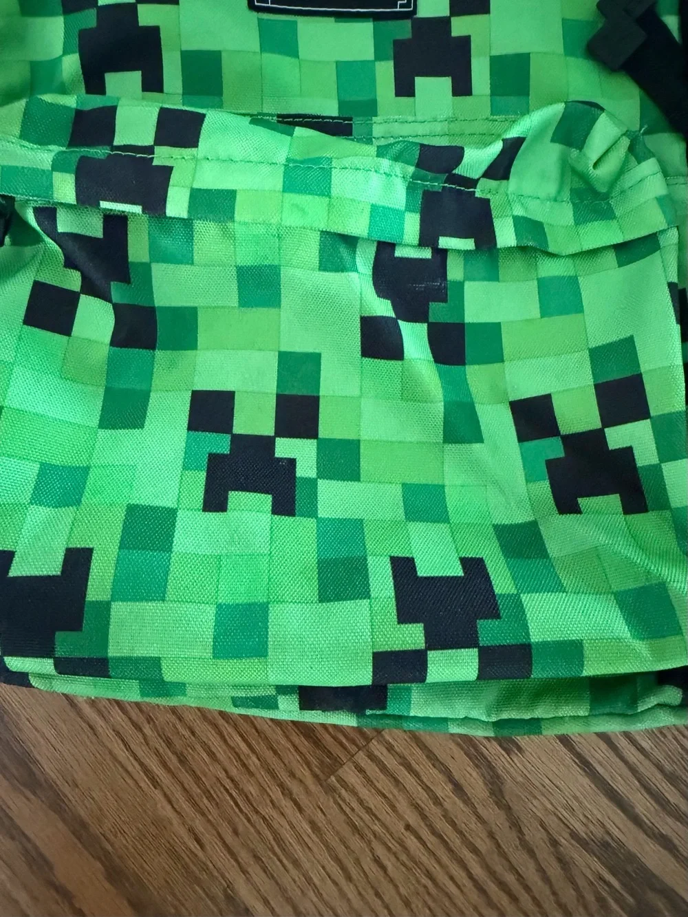Minecraft Creeper Green/Black Backpack